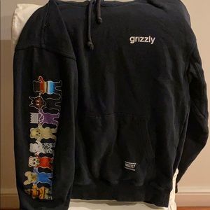 Grizzly black hoodie